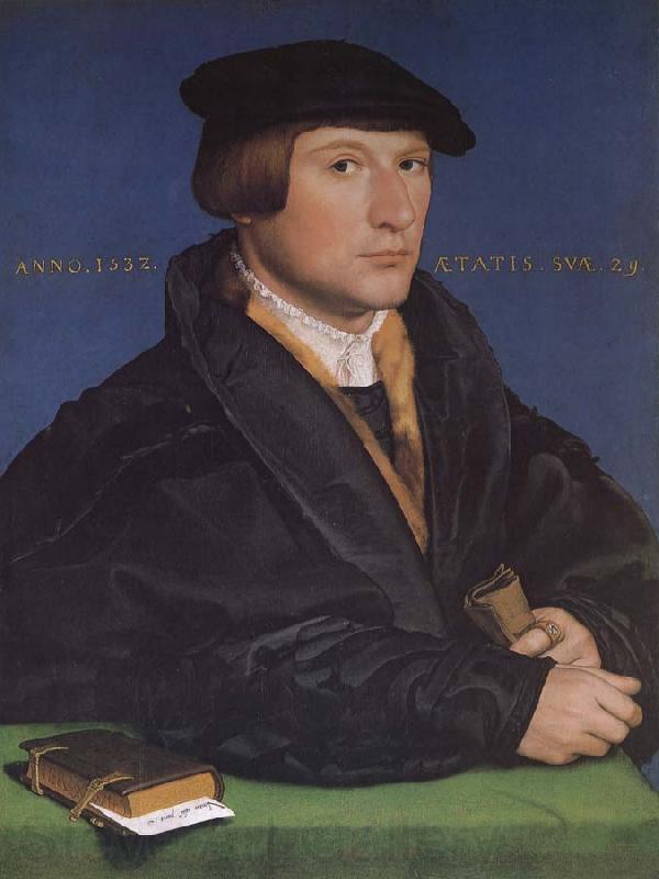 Hans Holbein Hermann von portrait